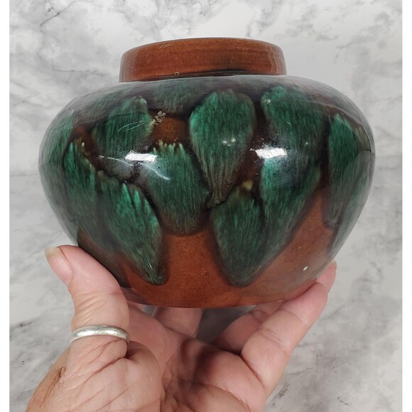 Vintage SMF Scharnberg Germany 2943 Pottery Urn Vase - Picture 6 of 8